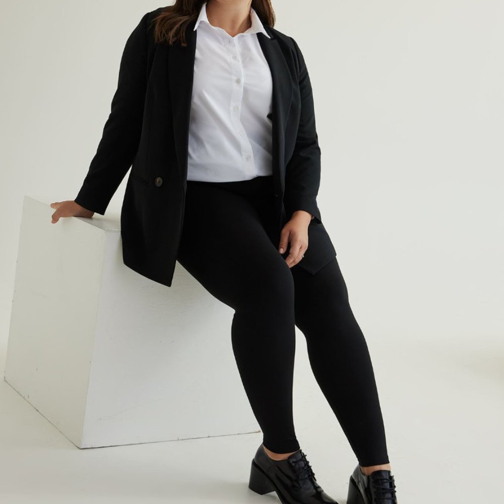 Penningtons NWT Basic Ponte de Roma Leggings 3XP - Picture 3 of 3